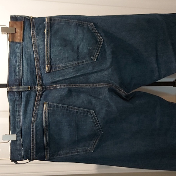 Vintage J. Crew Blue Slim Straight Jeans Classic Fit - Picture 9 of 14